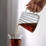 Maxbell Coffee Pot Lightweight Portable Slow Brewer for Drinking Picnic Coffee Maker Clear