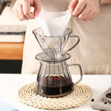 Maxbell Coffee Pot Lightweight Portable Slow Brewer for Drinking Picnic Coffee Maker Grey