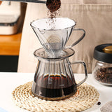 Maxbell Coffee Pot Lightweight Portable Slow Brewer for Drinking Picnic Coffee Maker Grey