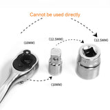 Maxbell Impact Socket Adapter Converter Upgrade Portable Repair for Wrenches 12.5mm To 10mm Head