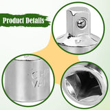 Maxbell Impact Socket Adapter Converter Upgrade Portable Repair for Wrenches 12.5mm To 10mm Head