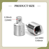 Maxbell Impact Socket Adapter Converter Upgrade Portable Repair for Wrenches 12.5mm To 10mm Head