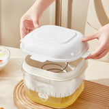 Maxbell Greek Yogurt Strainer with Lid Greek Yogurt Maker for Tea Juice Greek Yogurt