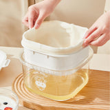 Maxbell Greek Yogurt Strainer with Lid Greek Yogurt Maker for Tea Juice Greek Yogurt
