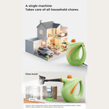 Maxbell Cleaner Home with 700ml Water Tank for Kitchen Laundry Room US Adapter Green