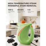 Maxbell Cleaner Home with 700ml Water Tank for Kitchen Laundry Room US Adapter Green