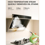 Maxbell Cleaner Home with 700ml Water Tank for Kitchen Laundry Room US Adapter Green