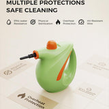 Maxbell Cleaner Home with 700ml Water Tank for Kitchen Laundry Room US Adapter Green