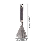 Maxbell Stainless Steel Wire Pot Brush Heavy Duty Pan Brush for Pans Dishes Grilling