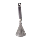 Maxbell Stainless Steel Wire Pot Brush Heavy Duty Pan Brush for Pans Dishes Grilling