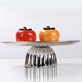 Maxbell Footed Fruit Serving Tray Round Fruit Dish for Fruit Kitchen Counter Parties