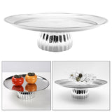 Maxbell Footed Fruit Serving Tray Round Fruit Dish for Fruit Kitchen Counter Parties