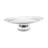 Maxbell Footed Fruit Serving Tray Round Fruit Dish for Fruit Kitchen Counter Parties