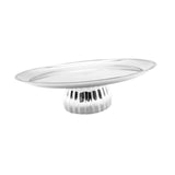 Maxbell Footed Fruit Serving Tray Round Fruit Dish for Fruit Kitchen Counter Parties