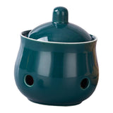 Maxbell Garlic Keeper with Lid Keep Your Garlic Cloves Fresh for Countertop for Home Green