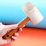 Maxbell Cat Dog Food Spoon Carbon Steel Pet Food Scooper for Puppy and Small Dogs Cats White