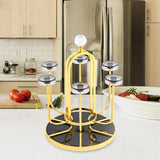 Maxbell Coffee Mug Holder Sport Bottle Storage Drying Rack Stand Gold