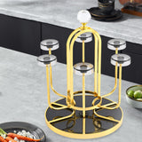Maxbell Coffee Mug Holder Sport Bottle Storage Drying Rack Stand Gold