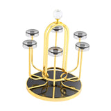 Maxbell Coffee Mug Holder Sport Bottle Storage Drying Rack Stand Gold