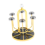 Maxbell Coffee Mug Holder Sport Bottle Storage Drying Rack Stand Gold