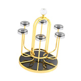 Maxbell Coffee Mug Holder Sport Bottle Storage Drying Rack Stand Gold