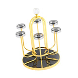 Maxbell Coffee Mug Holder Sport Bottle Storage Drying Rack Stand Gold