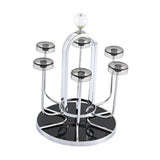 Maxbell Coffee Mug Holder Sport Bottle Storage Drying Rack Stand Silver