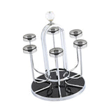 Maxbell Coffee Mug Holder Sport Bottle Storage Drying Rack Stand Silver