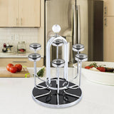 Maxbell Coffee Mug Holder Sport Bottle Storage Drying Rack Stand Silver