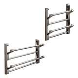 Maxbell Wall Mounted Shoe Rack Foldable Accessories Storage Rack for RV Door Bedroom 30cm