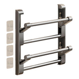 Maxbell Wall Mounted Shoe Rack Foldable Accessories Storage Rack for RV Door Bedroom 30cm
