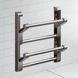 Maxbell Wall Mounted Shoe Rack Foldable Accessories Storage Rack for RV Door Bedroom 30cm