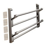 Maxbell Wall Mounted Shoe Rack Foldable Accessories Storage Rack for RV Door Bedroom 70cm