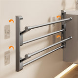 Maxbell Wall Mounted Shoe Rack Foldable Accessories Storage Rack for RV Door Bedroom 70cm