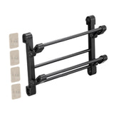 Maxbell Foldable Wall Mounted Shoe Rack Shoe Holder Shelf for Entryway Bathroom Door 30cm