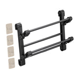 Maxbell Foldable Wall Mounted Shoe Rack Shoe Holder Shelf for Entryway Bathroom Door 30cm