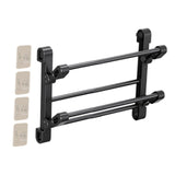 Maxbell Foldable Wall Mounted Shoe Rack Shoe Holder Shelf for Entryway Bathroom Door 30cm