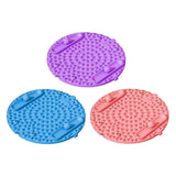 Maxbell Foot Massage Mat Thickened Portable Standing Pad for Home Gym Workout Office Violet