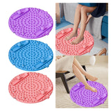 Maxbell Foot Massage Mat Thickened Portable Standing Pad for Home Gym Workout Office Violet
