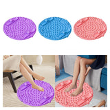 Maxbell Foot Massage Mat Thickened Portable Standing Pad for Home Gym Workout Office Violet