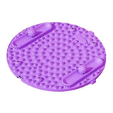 Maxbell Foot Massage Mat Thickened Portable Standing Pad for Home Gym Workout Office Violet