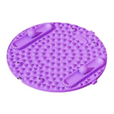 Maxbell Foot Massage Mat Thickened Portable Standing Pad for Home Gym Workout Office Violet