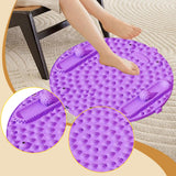 Maxbell Foot Massage Mat Thickened Portable Standing Pad for Home Gym Workout Office Violet