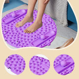 Maxbell Foot Massage Mat Thickened Portable Standing Pad for Home Gym Workout Office Violet