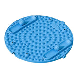 Maxbell Foot Massage Mat Thickened Portable Standing Pad for Home Gym Workout Office Blue