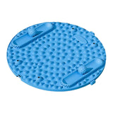 Maxbell Foot Massage Mat Thickened Portable Standing Pad for Home Gym Workout Office Blue