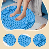 Maxbell Foot Massage Mat Thickened Portable Standing Pad for Home Gym Workout Office Blue