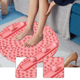 Maxbell Foot Massage Mat Thickened Portable Standing Pad for Home Gym Workout Office Pink