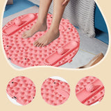 Maxbell Foot Massage Mat Thickened Portable Standing Pad for Home Gym Workout Office Pink