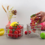 Maxbell Fruit Basket Table Centerpiece Colander Bowl for Snacks Tabletop Living Room